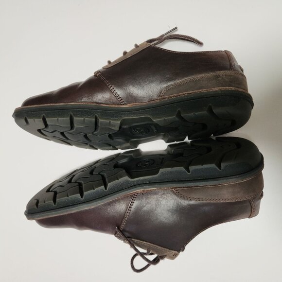 Timberland Mens Coltin Low Dark Brown Leather Shoes 8.5 - Picture 12 of 16